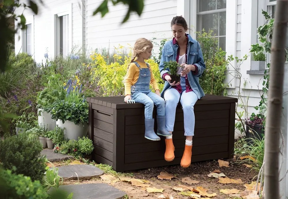 Keter NORTHWOOD box - 630L - hnedý