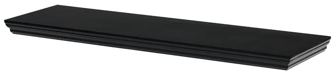 Autronic BONTEC Polička, mdf, čierna, P-025 BK Farba: Čierna