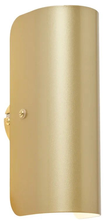 Moderné nástenné svietidlo zlaté 2-svetlá - Gotthard