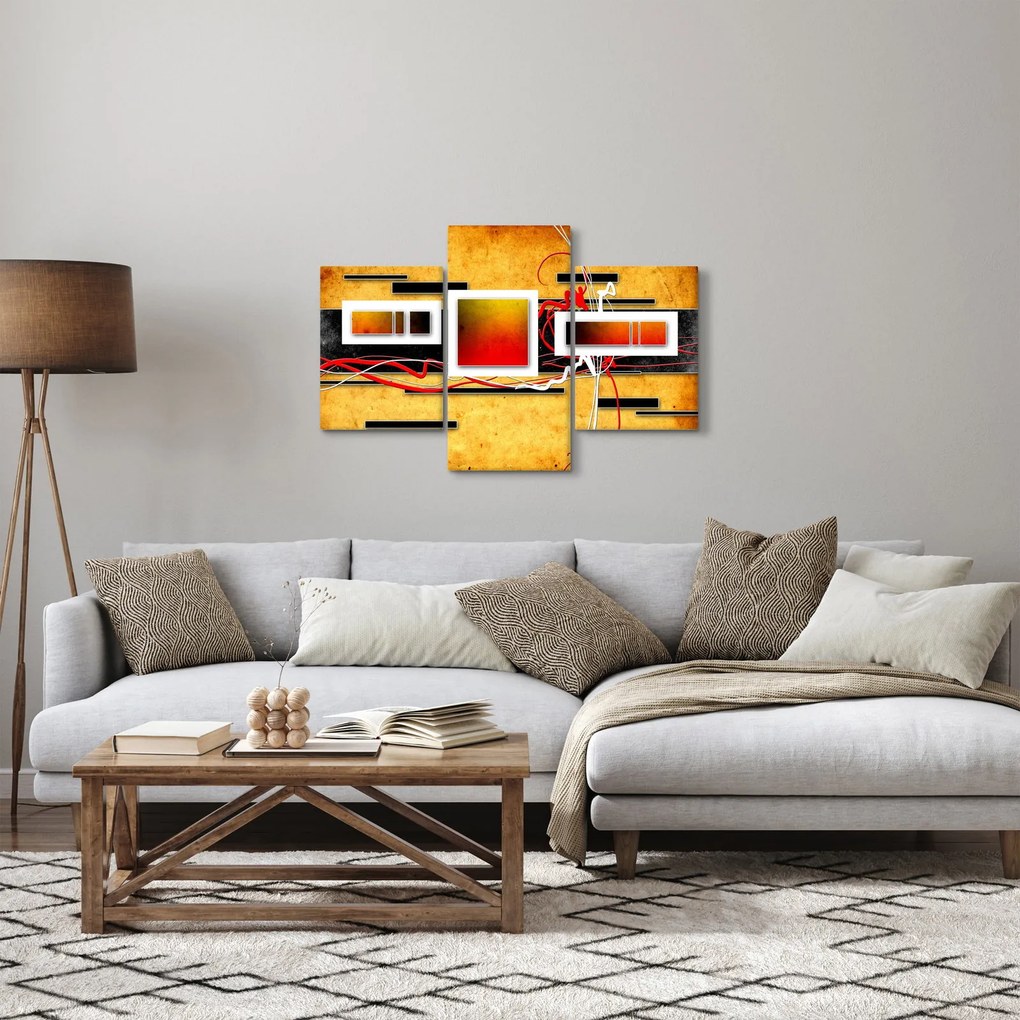 Obraz - Abstrakcia (90x60 cm)