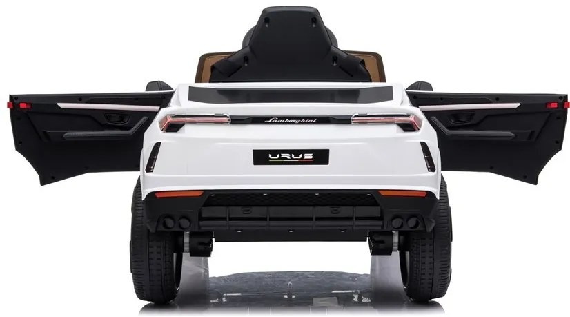 LeanCars  Elektrická autíčko Lamborghini Urus - biele - 2x45W - BATÉRIA - 12V4,5Ah - 2023