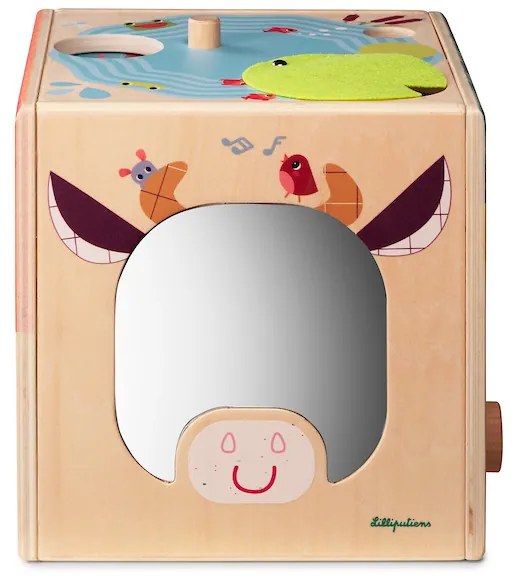 Lilliputiens - kocka s aktivitami - sliepočka Paulette