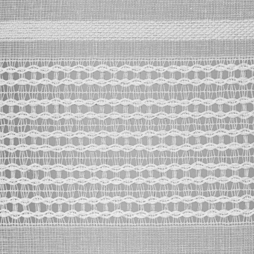 ZÁCLONA NA PÁSKE INES 140X270 CM BIELA