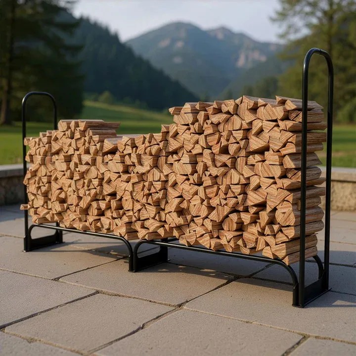 InternetovaZahrada Stojan na drevo - 260x117 cm