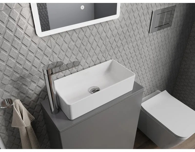 Mexen NADIA UMÝVADLO, 46x23 CM, BIELA, 21614600