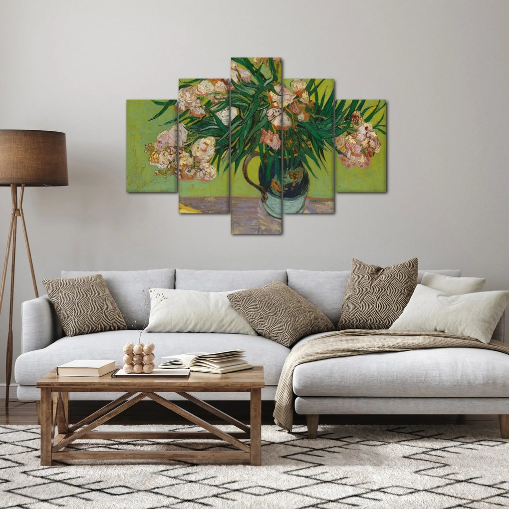 Obraz - Vincent van Gogh, Oleanders, reprodukcia (150x105 cm)