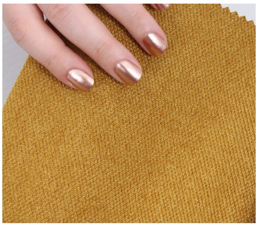 Taburet v horčicovej farbe Copper – Artie