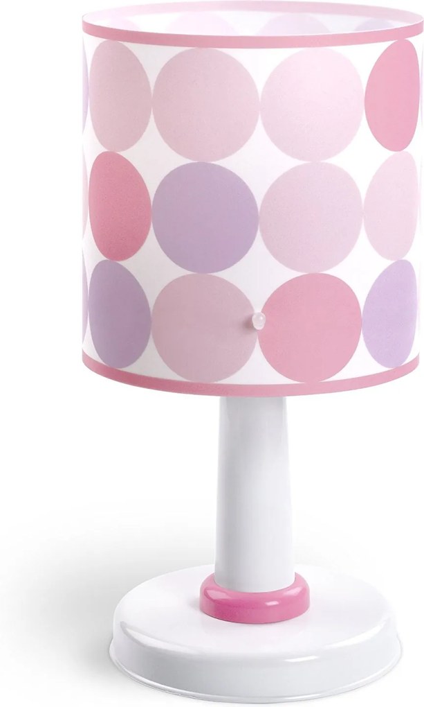 Detská stolová lampička - Colors Pink
