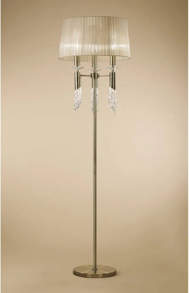 Mantra TIFFANY 3889 stojanové lampy  antický bronz   kov   3xE27 max. 20W;3xG9 max. 33W