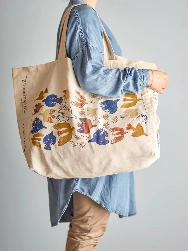 Bavlnená nákupná taška Anniversary – Bloomingville