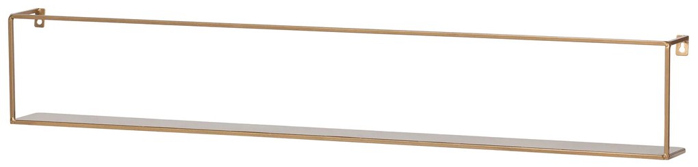 Kovová nástenná polica Meert Slim 50 cm 16 × 50 × 8 cm
