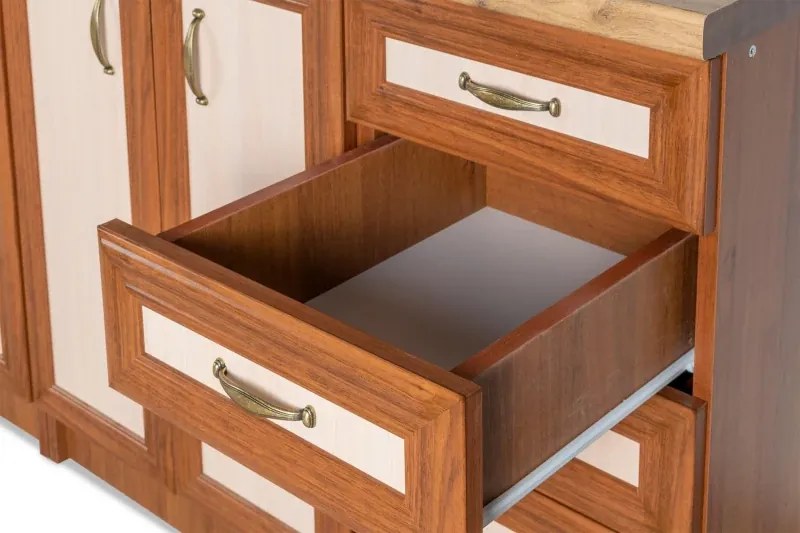 Kuchynská linka Ramiak 260, orech ecco/ akacia