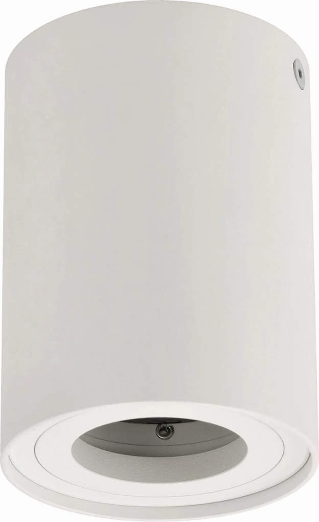 BERGE Podhľadové bodové svietidlo OS200-BP nevýklopné - kruhové - biela matná + pätica GU10