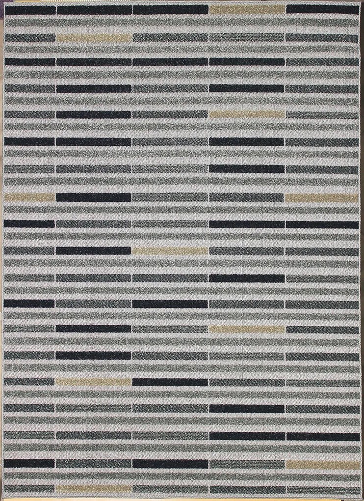 Koberec Lagos 1053 Brown – hnedý vzorovaný obdĺžnik Rozmer: 120x180 cm