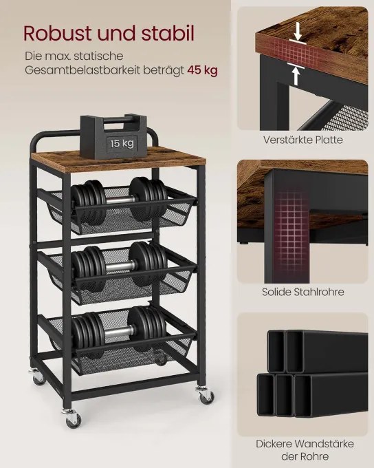 Servírovací stolík LRC040K01