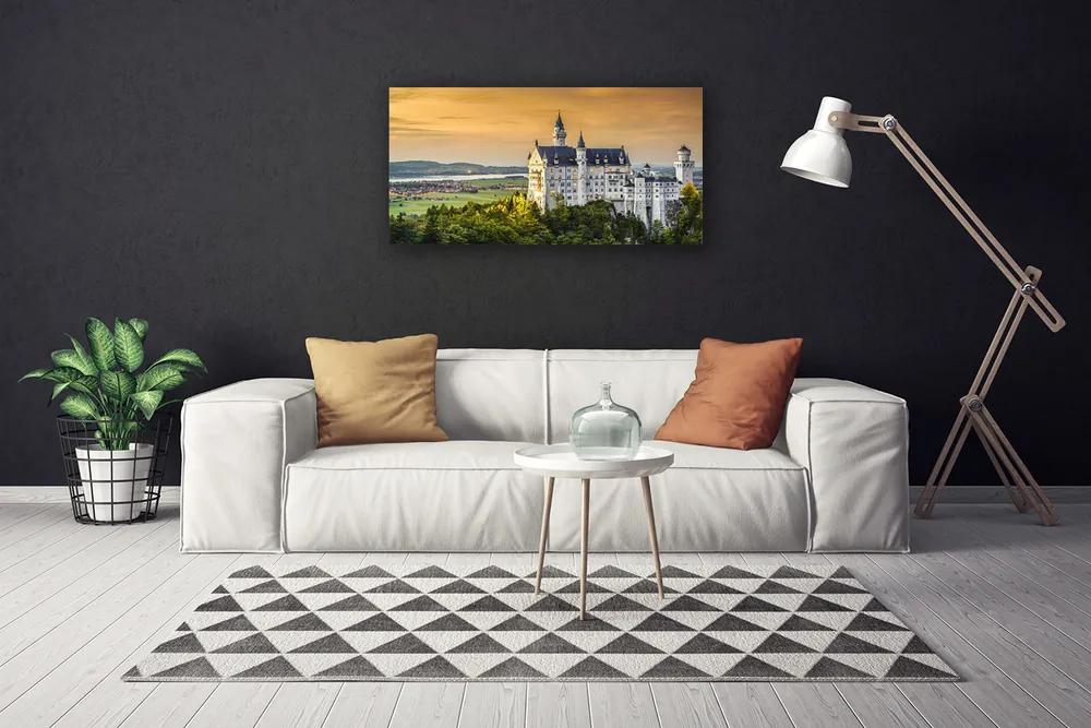 Obraz na plátne Palác hory príroda 120x60 cm