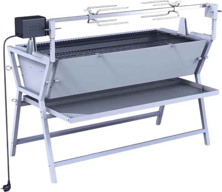 Gril Avenberg s elektrickým roštom Ferkel, 137 x 55 x 91 cm