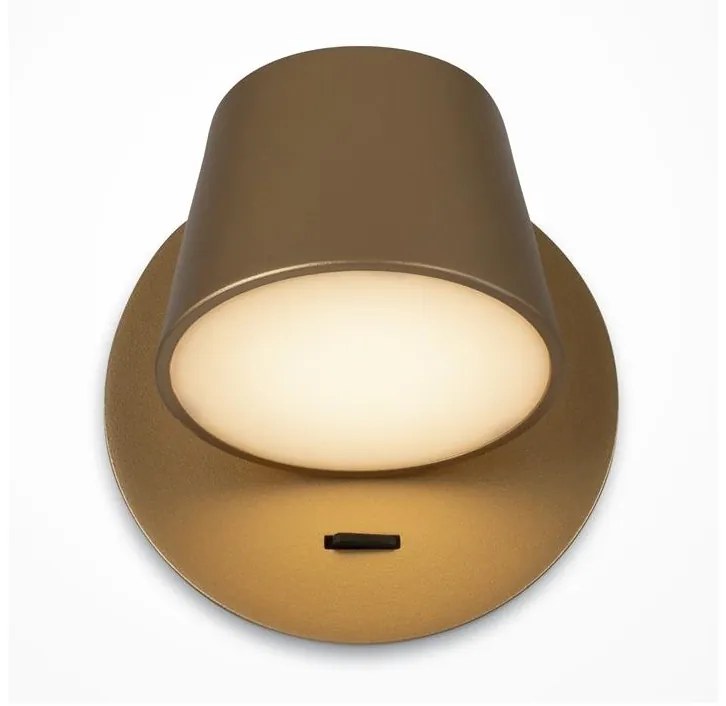 Maytoni MOD421WL-L6BS3K - LED Nástenné svietidlo PIXEL LED/7W/230V 3000K zlatá