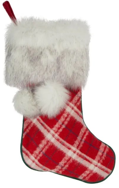 Vianočná dekorácia GRID červená