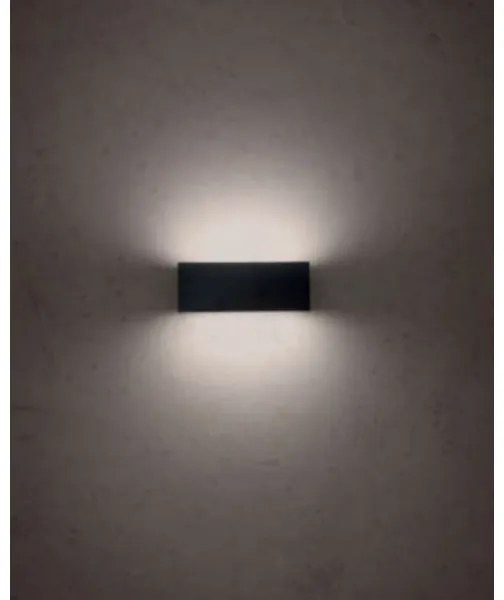 Redo 90154 - LED Vonkajšie nástenné svietidlo LAMPRIS 1xLED/12W/230V IP65