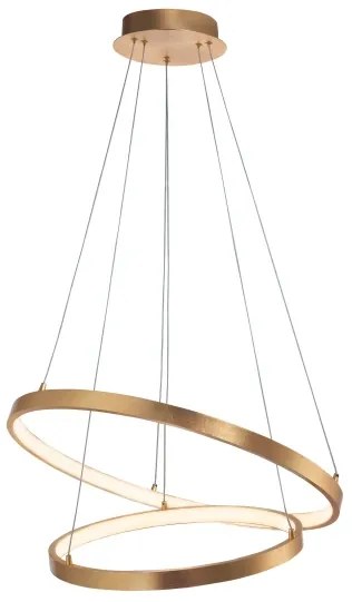 LED luster Leon 60 zlaté