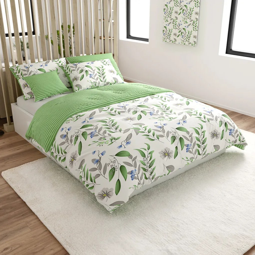 Bavlnené obliečky KARDA BLEND biele Rozmer obliečky: 70 x 90 cm | 140 x 220 cm