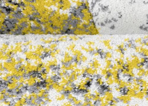 Koberce Breno Kusový koberec ALORA A1012 Yellow, žltá, viacfarebná,140 x 200 cm