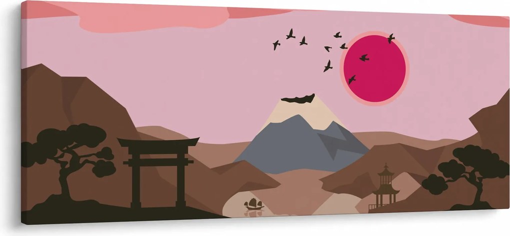Obraz - Japonsko N⁰2 (120x50 cm)