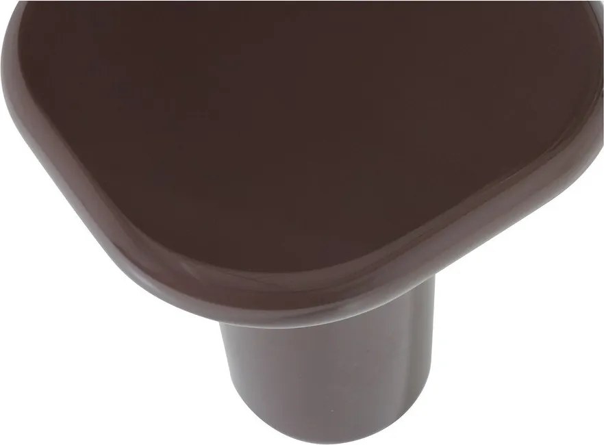 Lesklý odkladací stolík 50x50 cm Zava – WOOOD