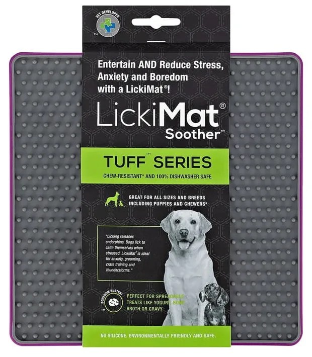 Lízacia podložka Soother Tuff Purple – LickiMat