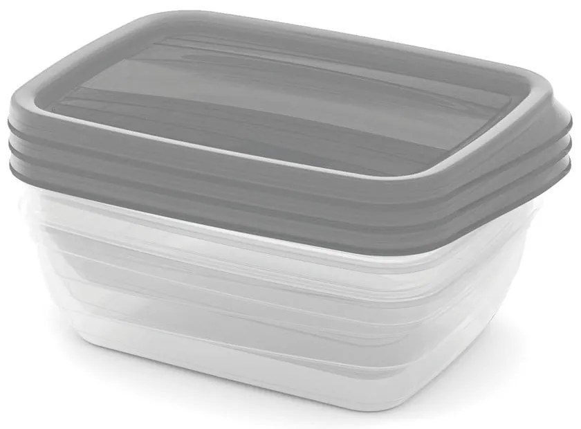 Škatuľky na jedlo 3 ks Vedo - Curver