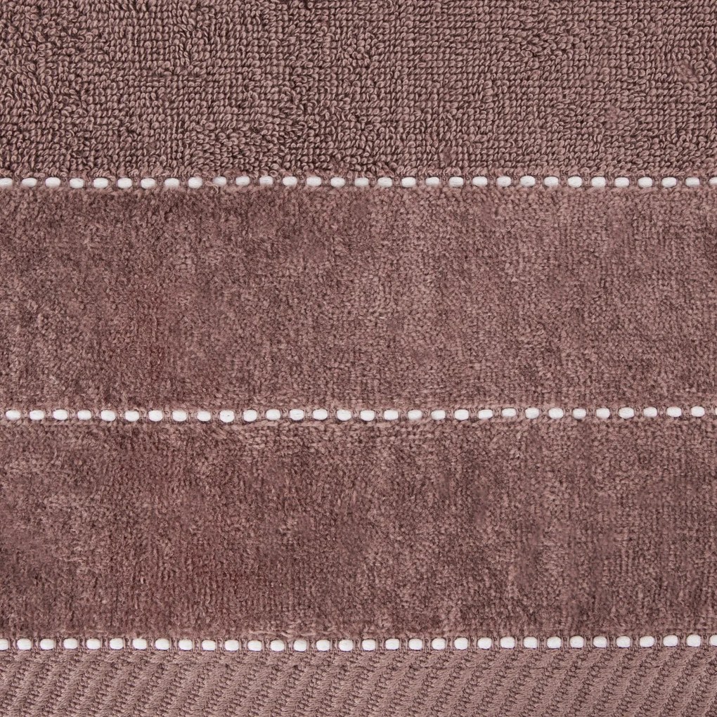 BAVLNENÝ UTERÁK ELZA 50X90 CM TMAVORUŽOVÁ