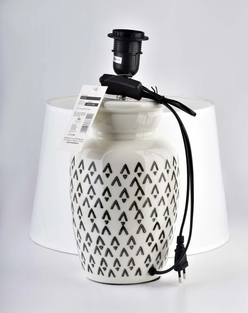 Lampa LORA WHITE 14x14x51 cm