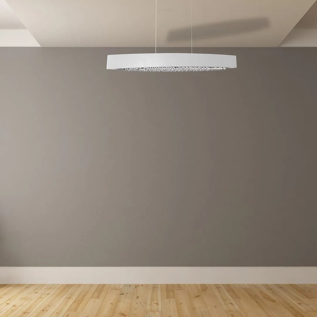 Závesné LED svietidlo Bocca, 1x LED 24w, 4000k, w
