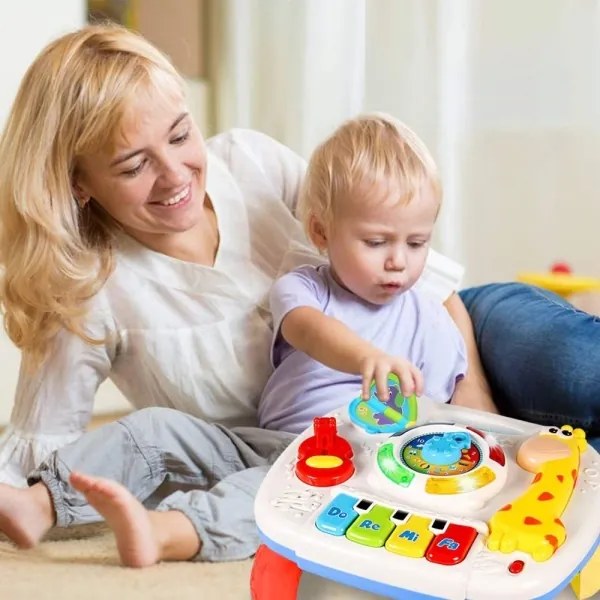 MalPlay 105737 vzdelávací stôl interaktívny hudobný panel