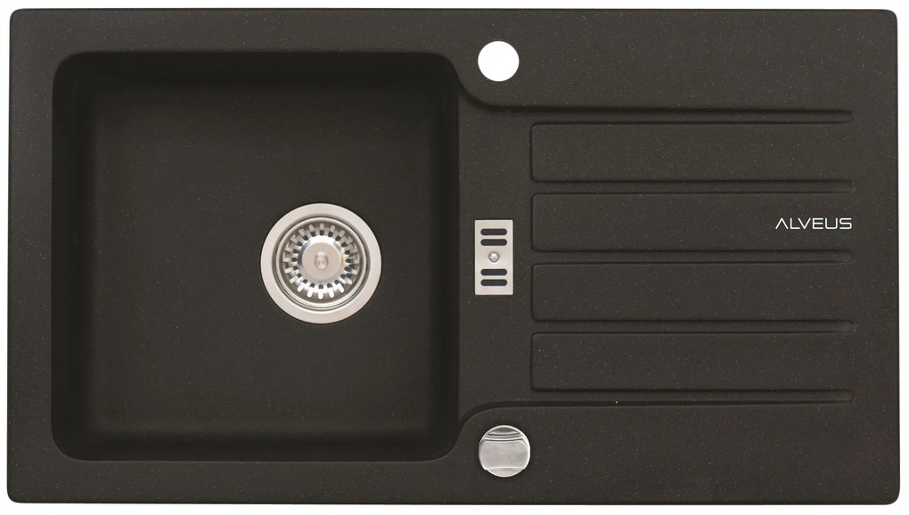 ALVEUS CZ NIAGARA 30 G-91 černá (780x435mm)+ pop- up sifon F