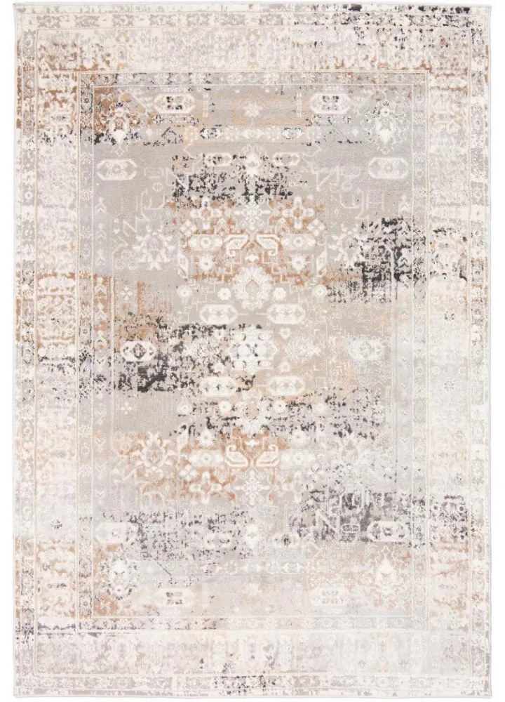 Kusový koberec Utah krémovo sivý 160x220cm