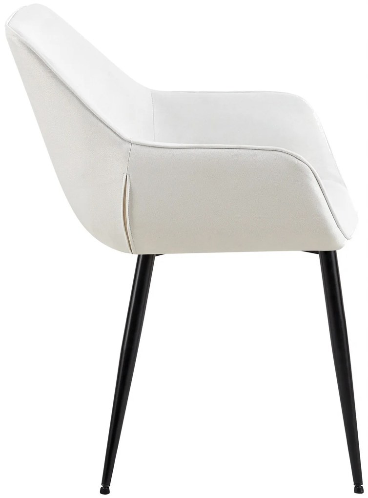 Jedálenská stolička - látka Vessa - krémová