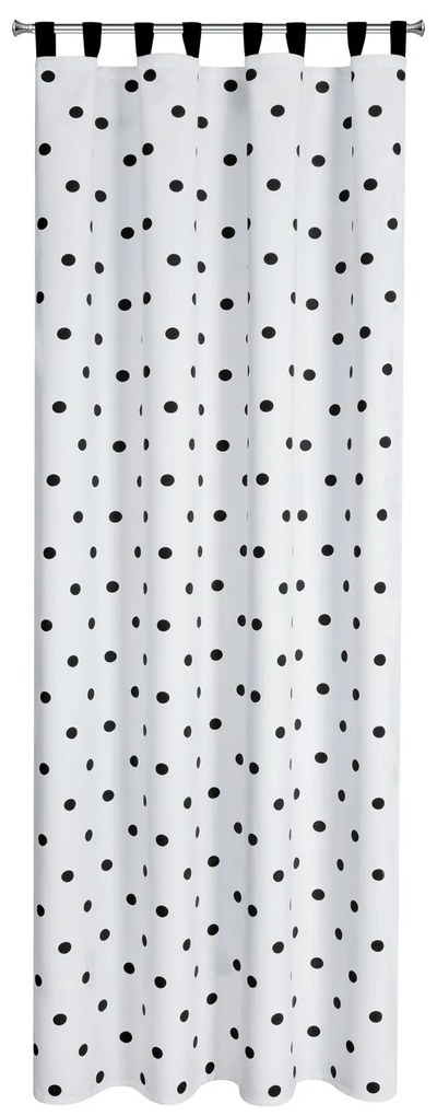 ZATEMŇOVACÍ ZÁVES NA PÚTKACH BUSA 140X270 CM VZOROVANÁ