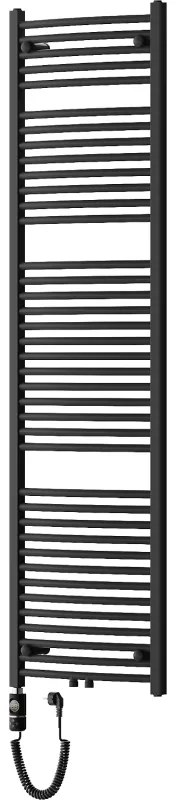 Mexen Ares, elektrické vykurovacie teleso 1800x500 mm + vykurovacia tyč 900 W, čierna, W102-1800-500-2900-70