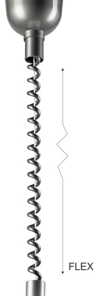 Sťahovací luster CHIARA 1xE27/60W/230V strieborná/buk