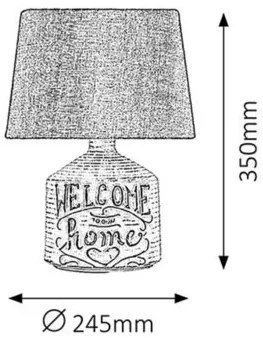Rabalux PETRA nočná lampa 4386