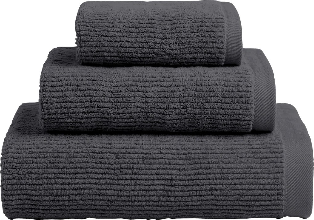 XXXLutz UTERÁK, 70/140 cm, antracitová Esposa - Kúpeľňový textil - 008580007504