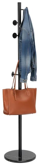 Stojanový vešiak DAKAR čierny mramor