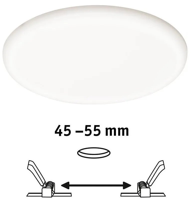 Paulmann 92387 - LED/4,5W IP44 Kúpeľňové podhľadové svietidlo VARIFIT 230V