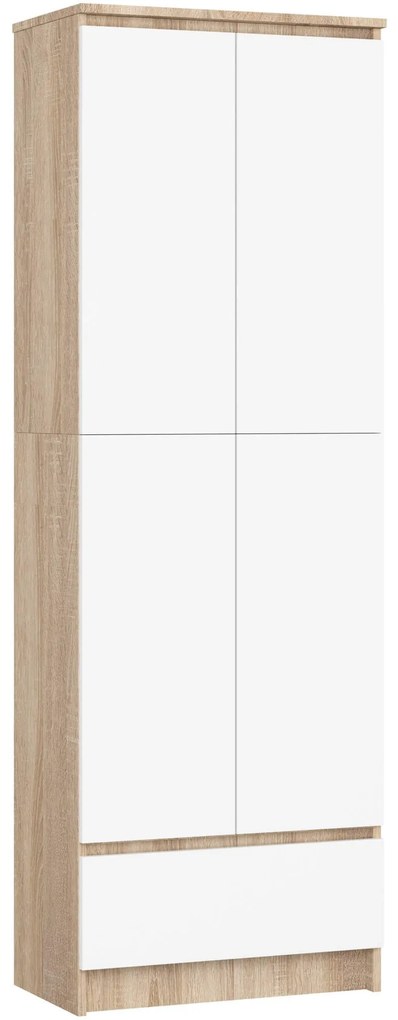 Skriňa Rexa 60 cm dub sonoma/biela