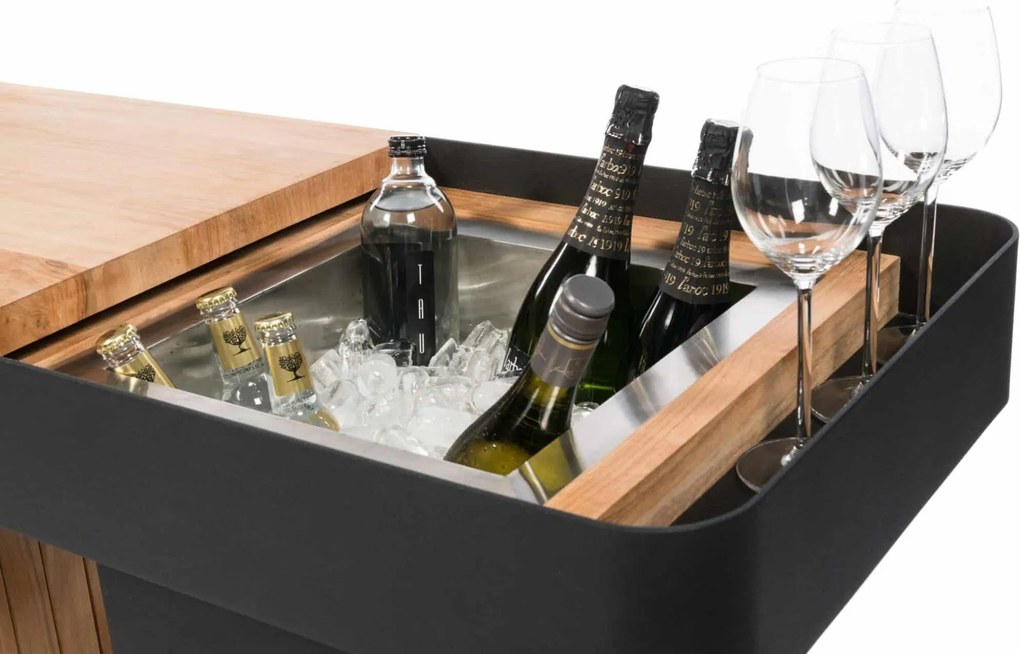 Indu+ Iceboy mobilný bar biely