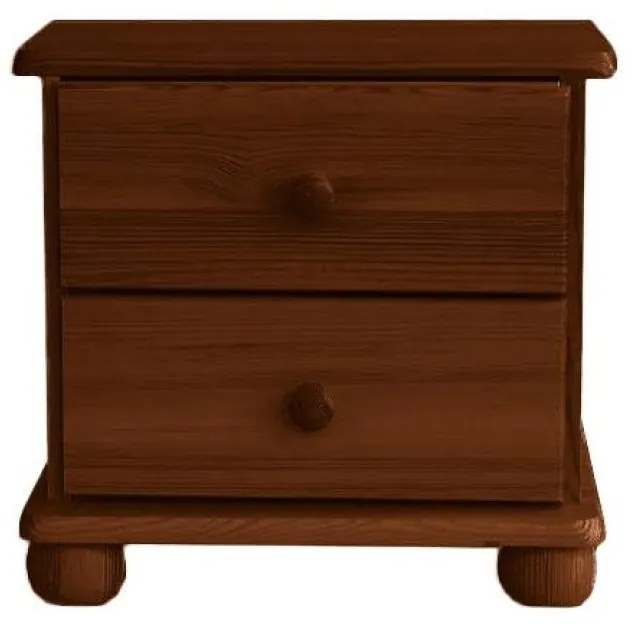 ComfortMatrace Nočný stolík z masívu LEON Barva: prirodzená farba