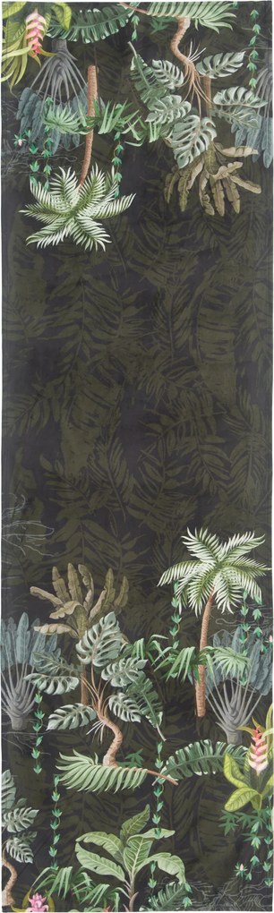 XXXLutz ÚZKY OBRUS, 45/150 cm, zelená, čierna Esposa - Textil do domácnosti - 003917071402