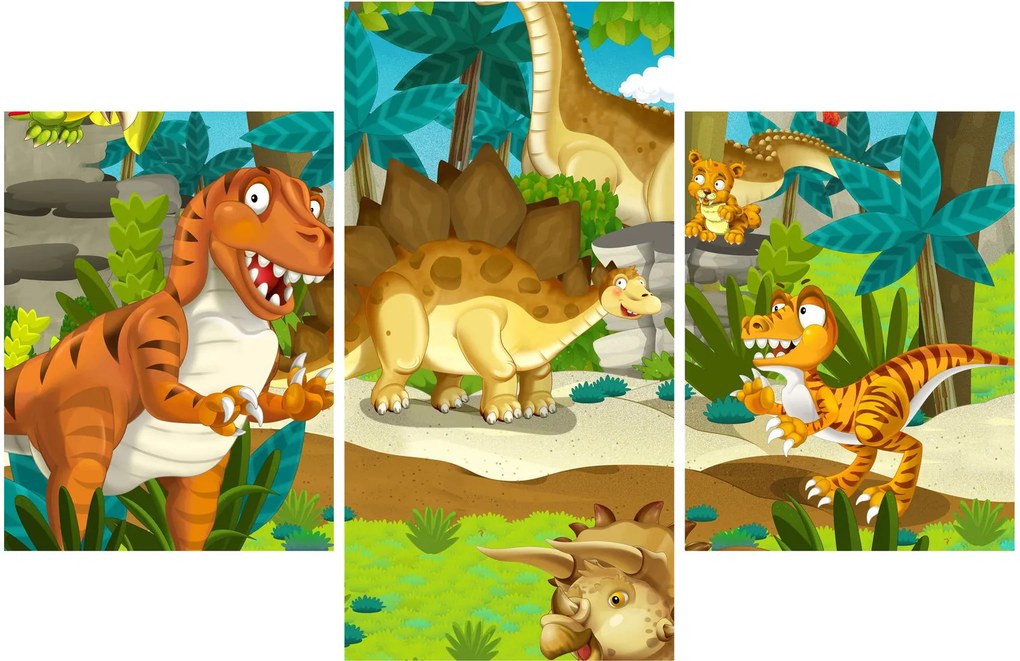Obraz - Dinosauria (90x60 cm)